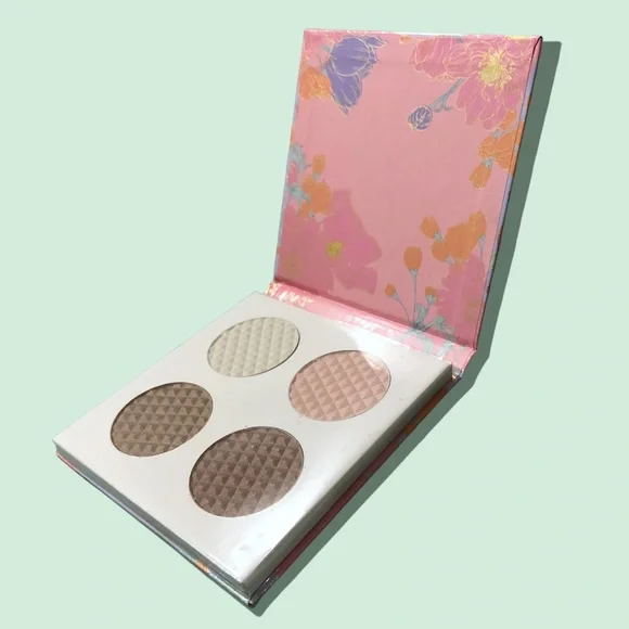 2/$30 🌸 Bronzer & Highlighter Quad Powder Palette NICOLE MILLER | Glow - Picture 4 of 8